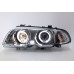 BMW E46 98-01 Chrome Projector Headlamp w Ring